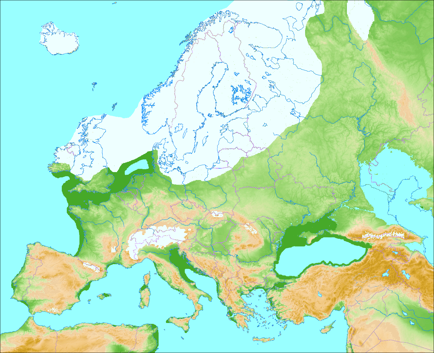  maximum glaciation Il y a 20 000 ans